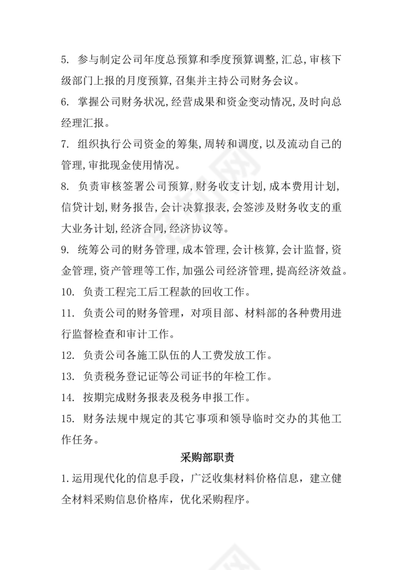 多彩几何清新简约公司规章制度word模板