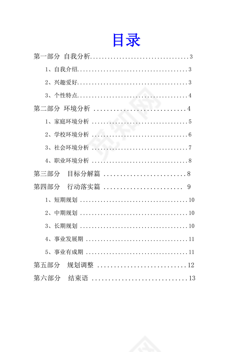 电子商务专业职业生涯规划