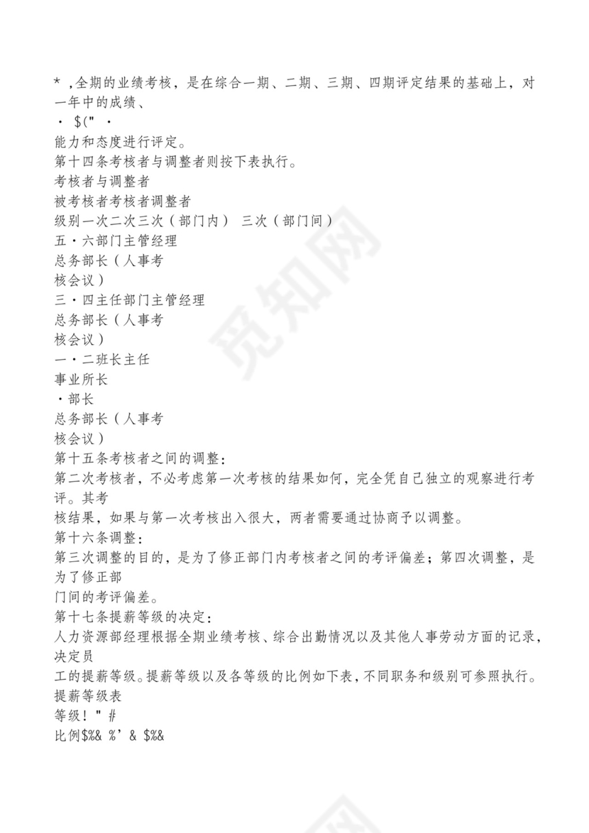 红色简约飘带元素公司管理制度word模板