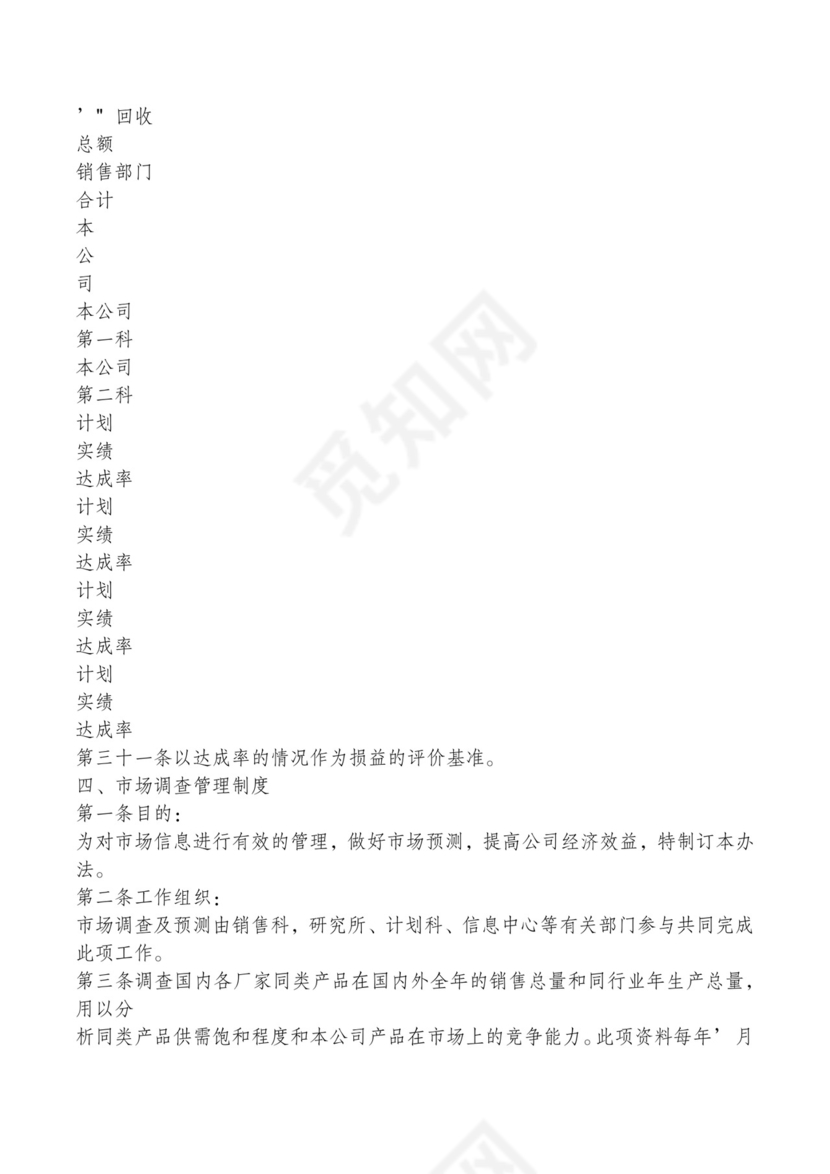 红色简约飘带元素公司管理制度word模板