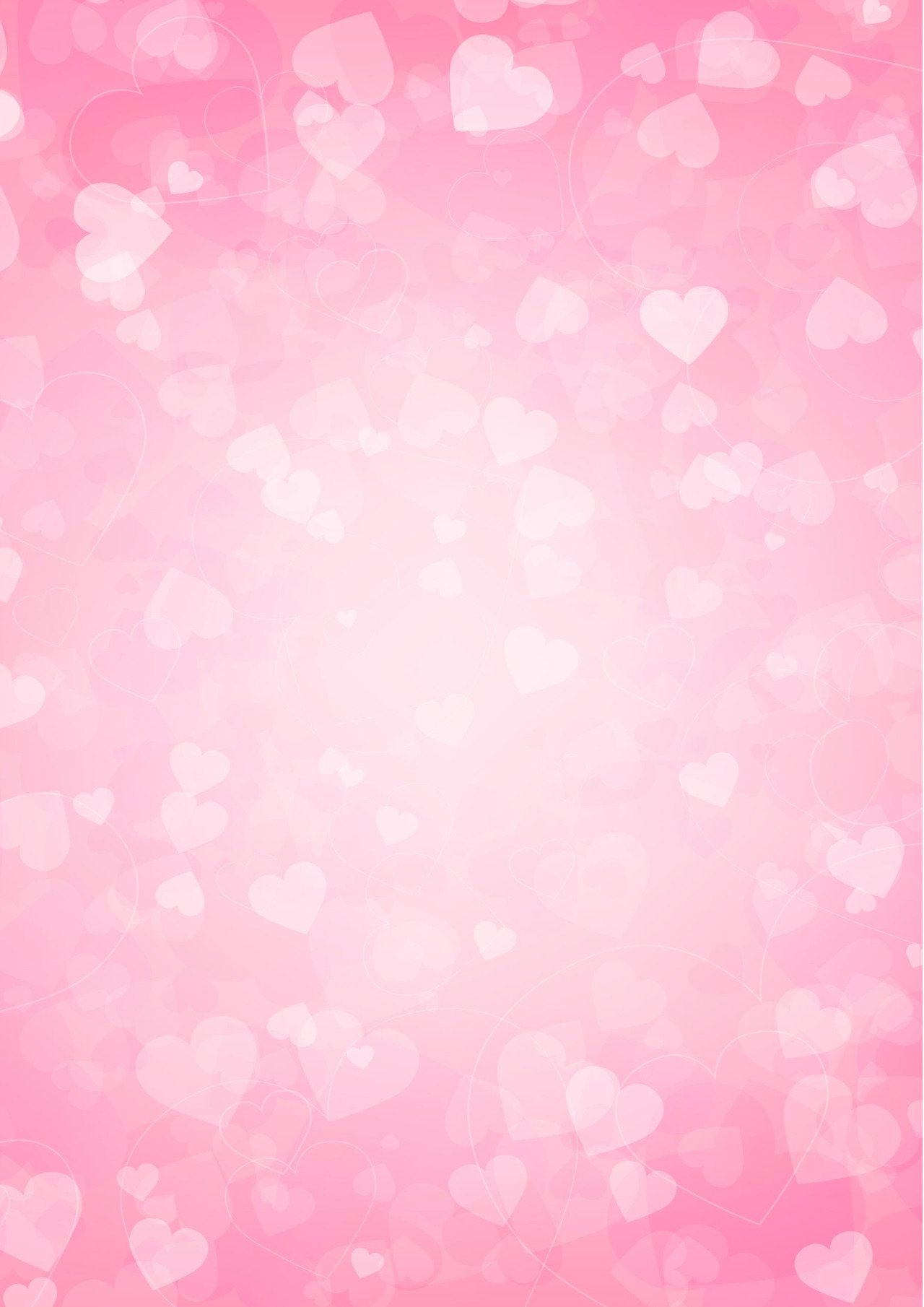 可爱信纸文档模板