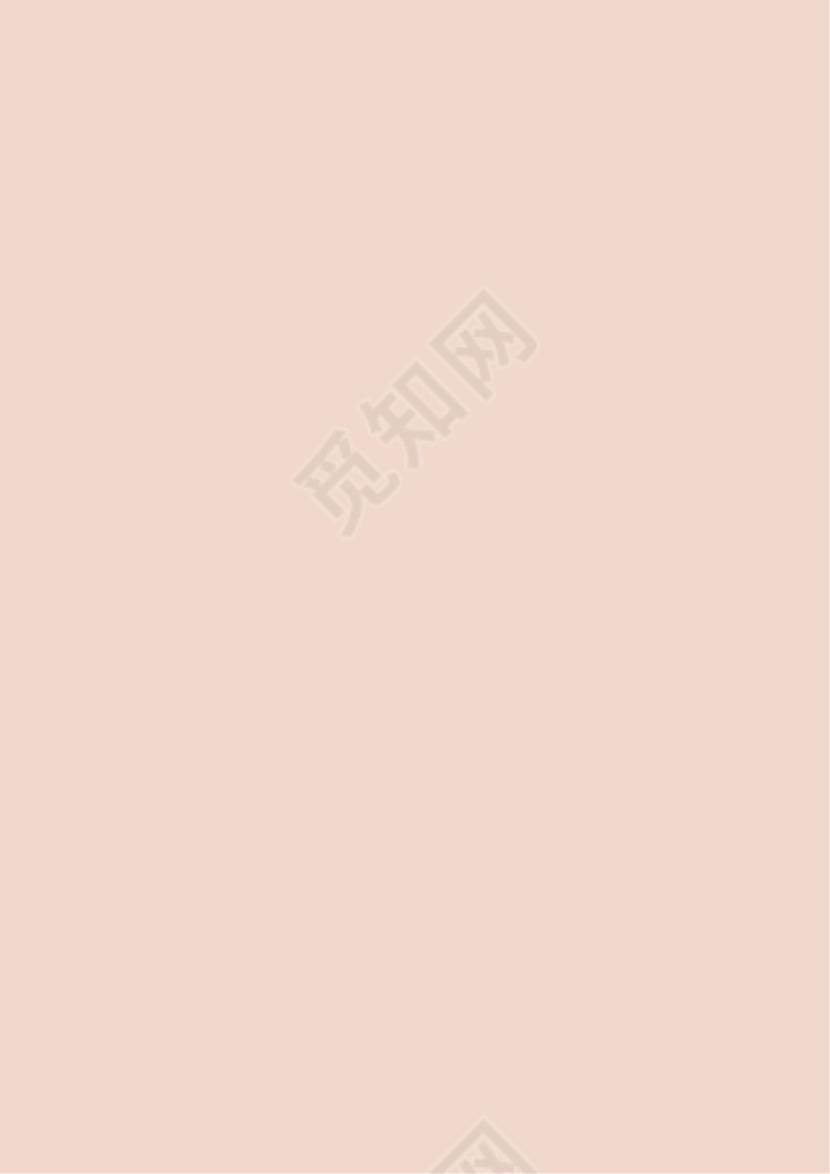 浅绿色卡通封面小学生成长档案word模板