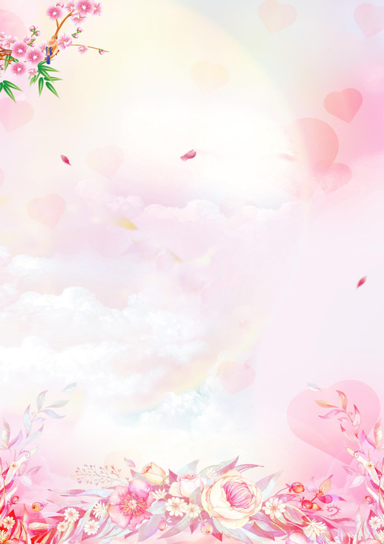 清新唯美情书信纸word模板