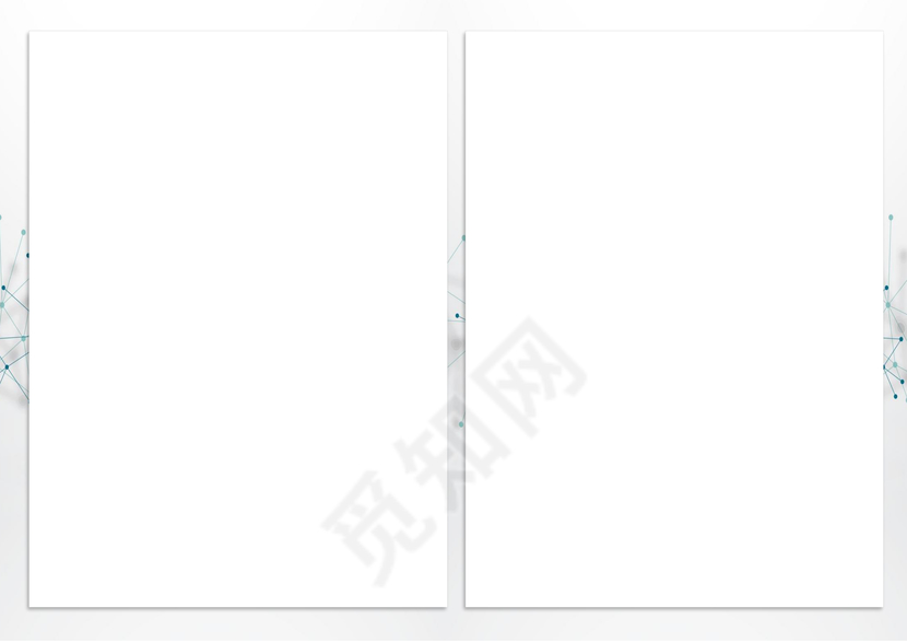 简约大方大理石纹邀请函word模板