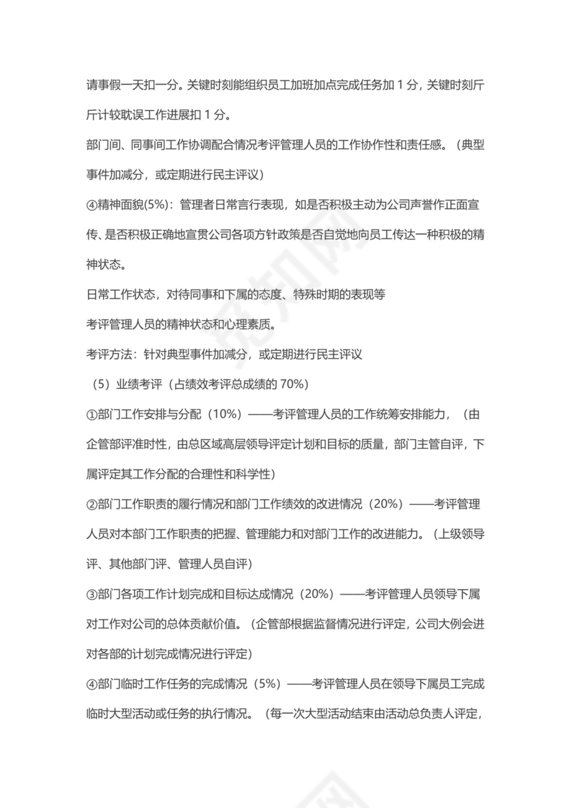 白色五彩方格背景公司企业薪酬考核管理word模板