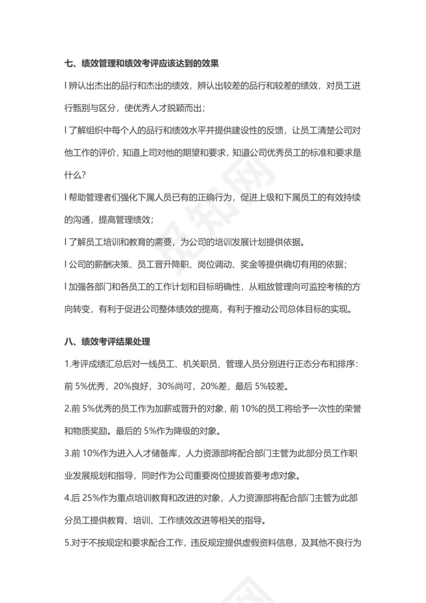 白色五彩方格背景公司企业薪酬考核管理word模板