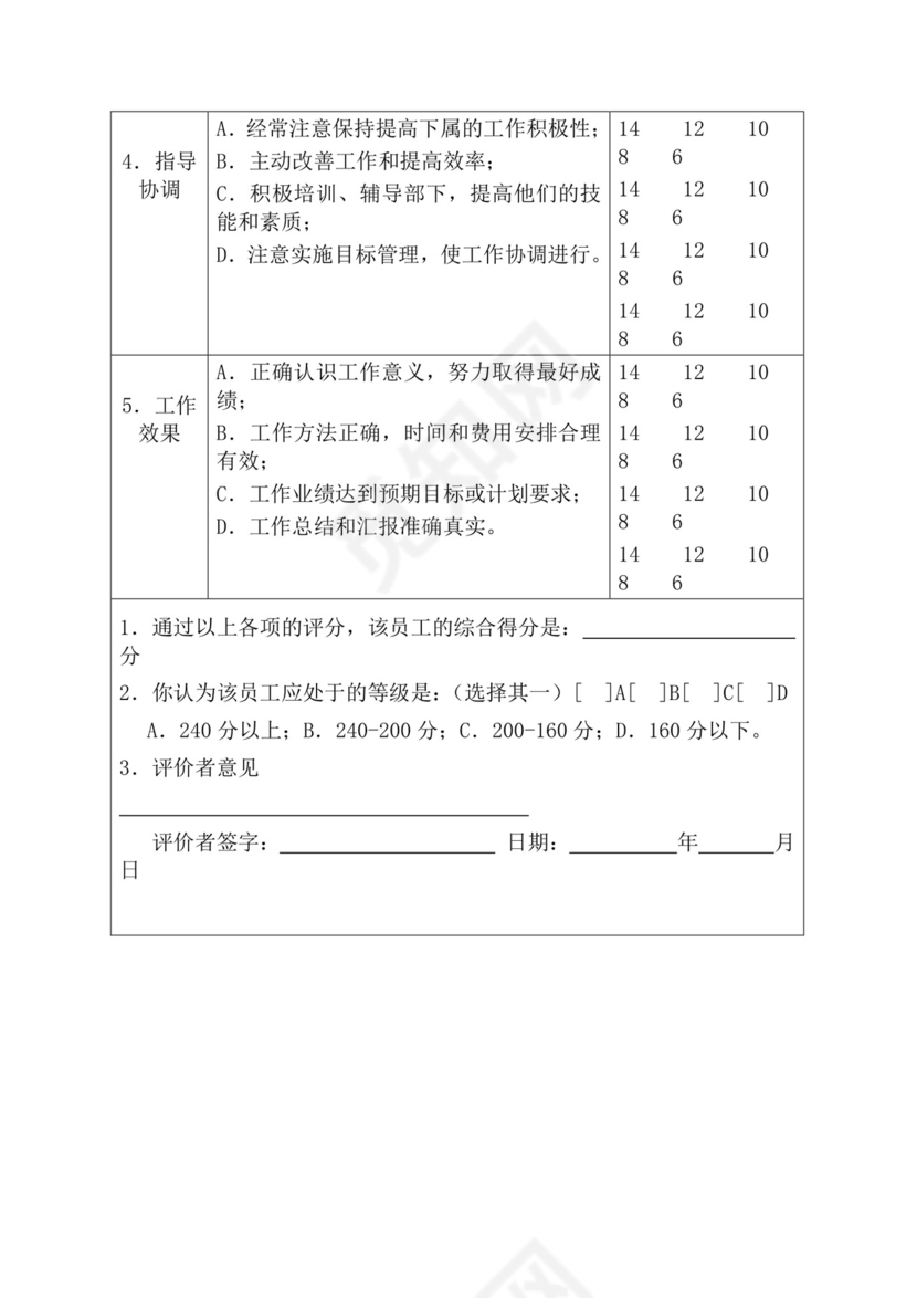 简约紫色线条装饰职位说明书公司企业绩效考核word模板