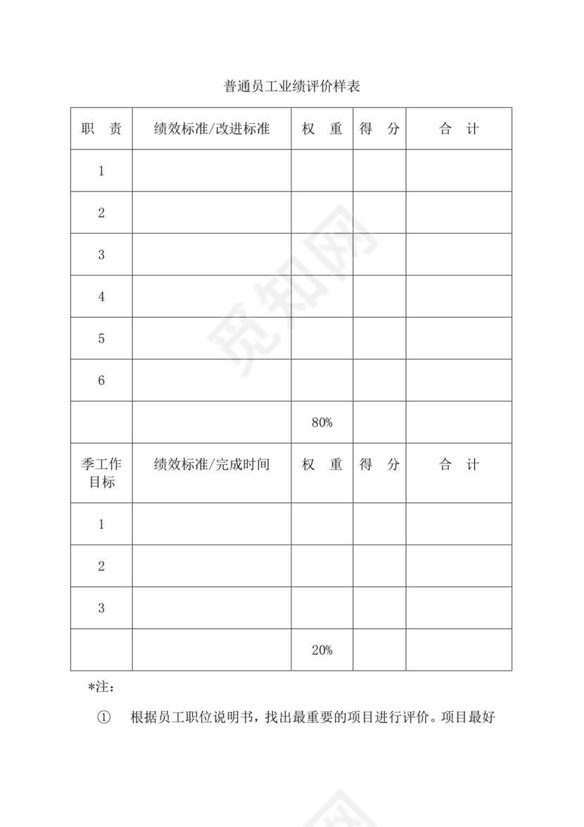 简约紫色线条装饰职位说明书公司企业绩效考核word模板