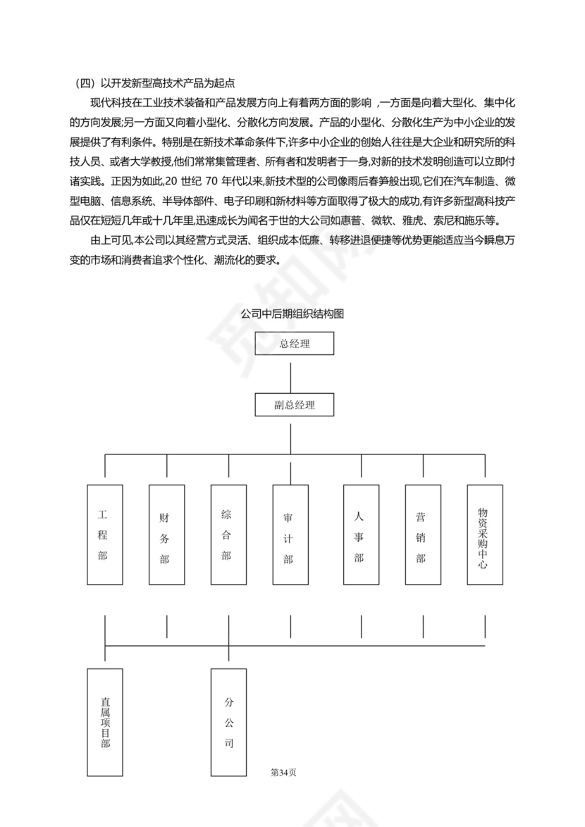 大气高端商务商业计划书