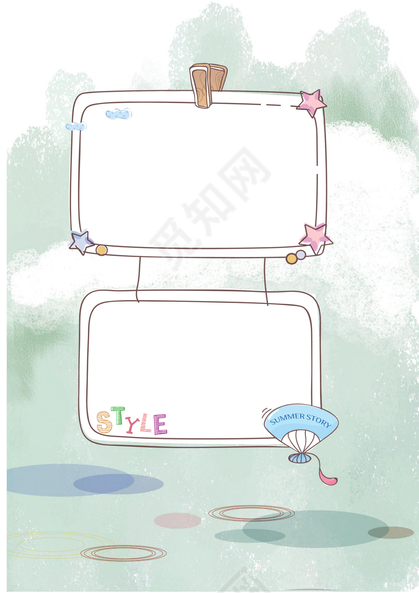 幼儿小学生成长档案学生word成长手册