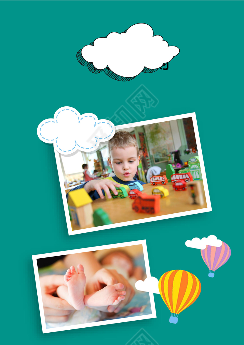 幼儿小学生成长档案学生word成长手册