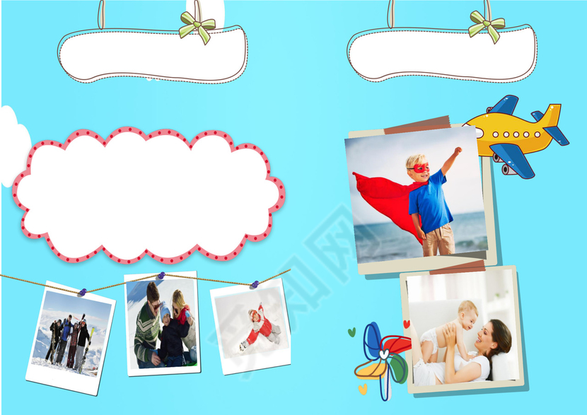 幼儿小学生成长档案学生word成长手册