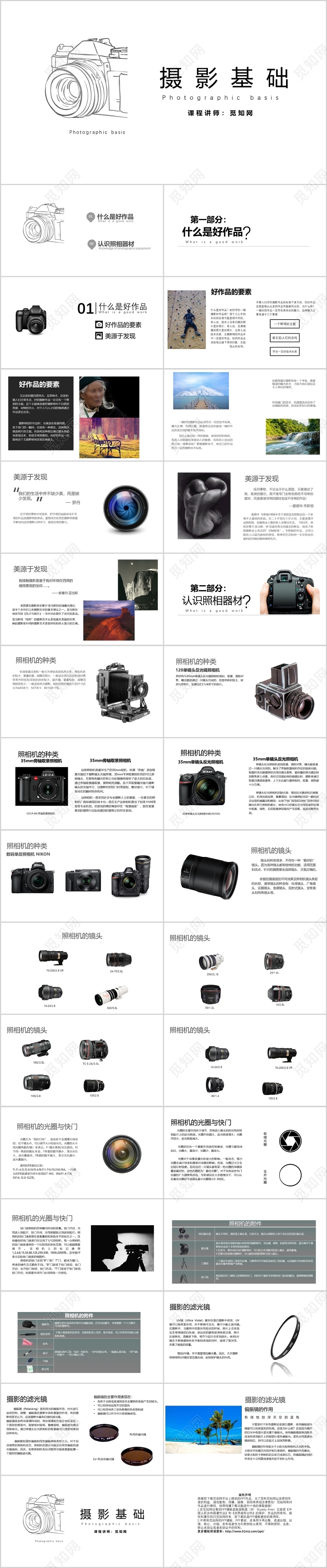 相机摄像摄影基础培训PPT