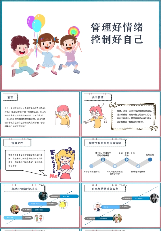 管理好情绪控制好自己情绪管理ppt