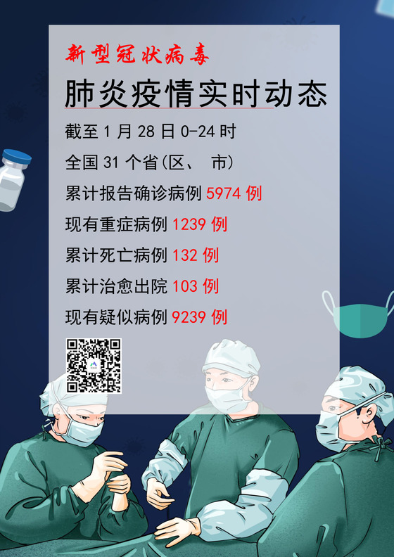 新型冠状病毒肺炎疫情实时动态小贴士word疫情病毒肺炎小贴士