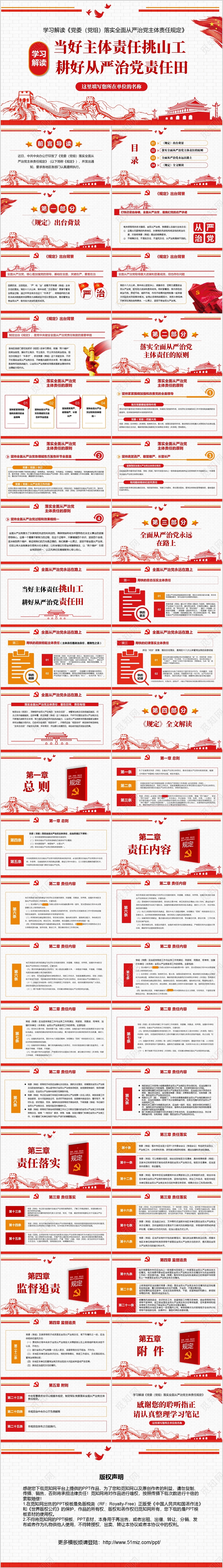 党政党课党建当好主体责任挑山耕更好从严治党任田ppt讲稿