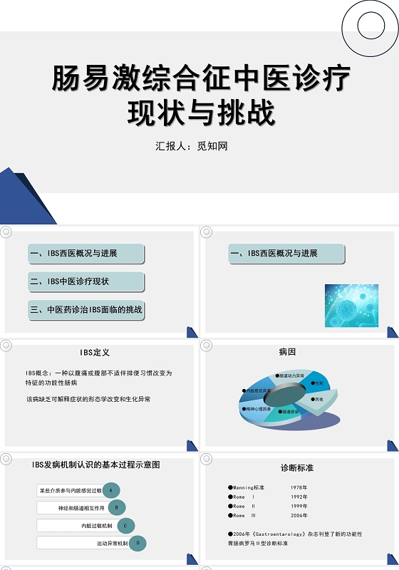 灰色肠易激综合征中医诊疗肠易激综合征护理查房