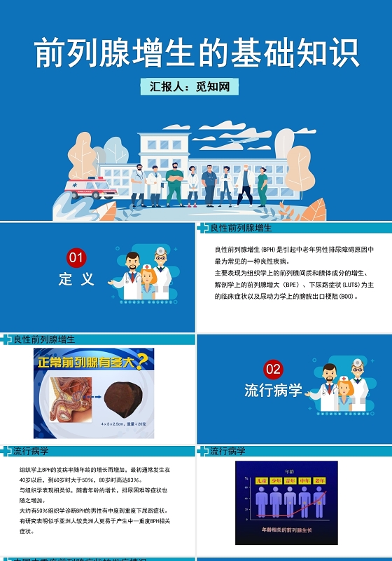 蓝色前列腺增生的基础知识护理查房前列腺增生