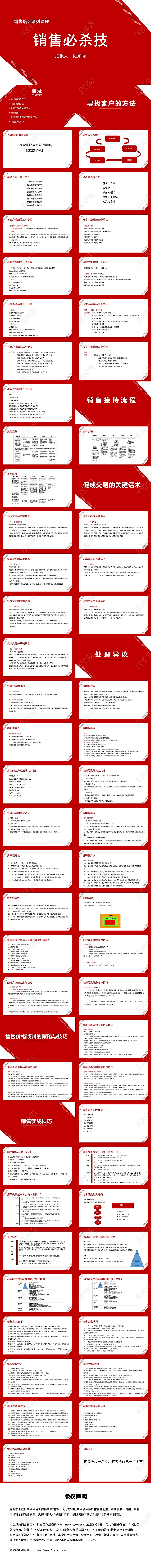 红色销售系列培训课程销售必杀技销售培训