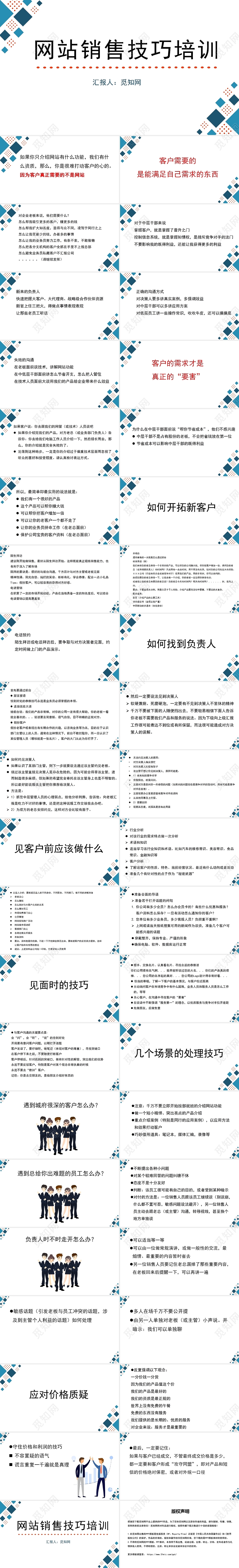 蓝色网络销售技巧培训网站销售技巧培训