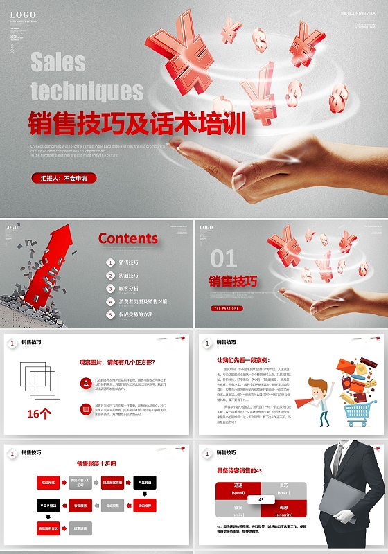 全文案销售技巧及话术培训课件PPT销售话术培训