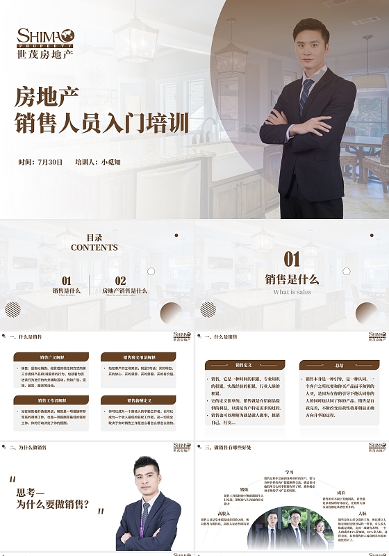 房地产销售人员入门培训PPT