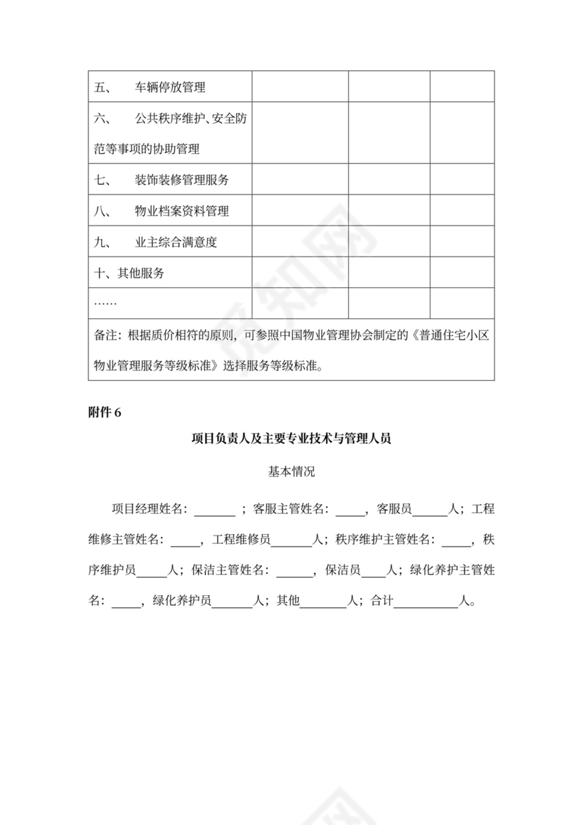 物业服务合同书