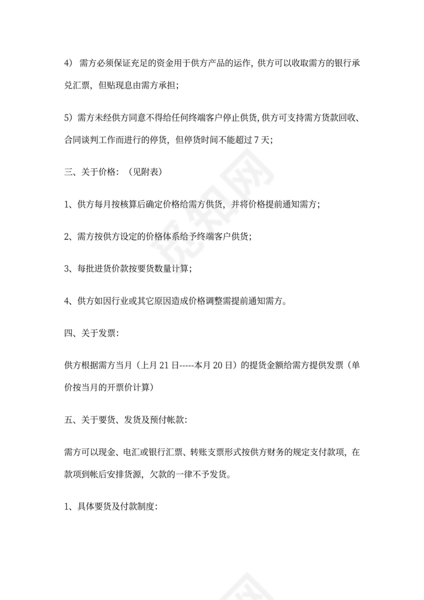 经销商购销合同