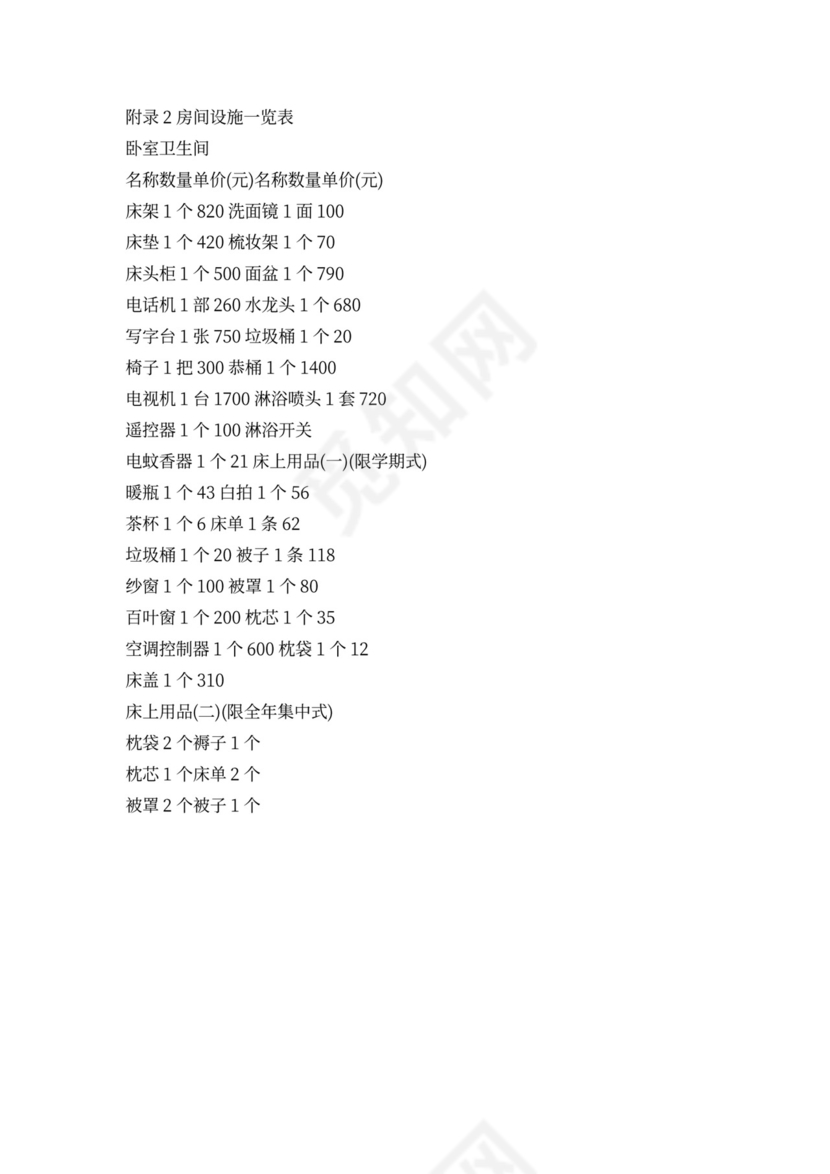 学生租房协议书