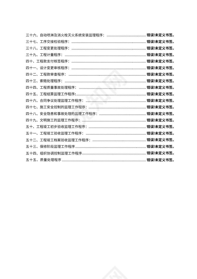 监理工作程序流程图