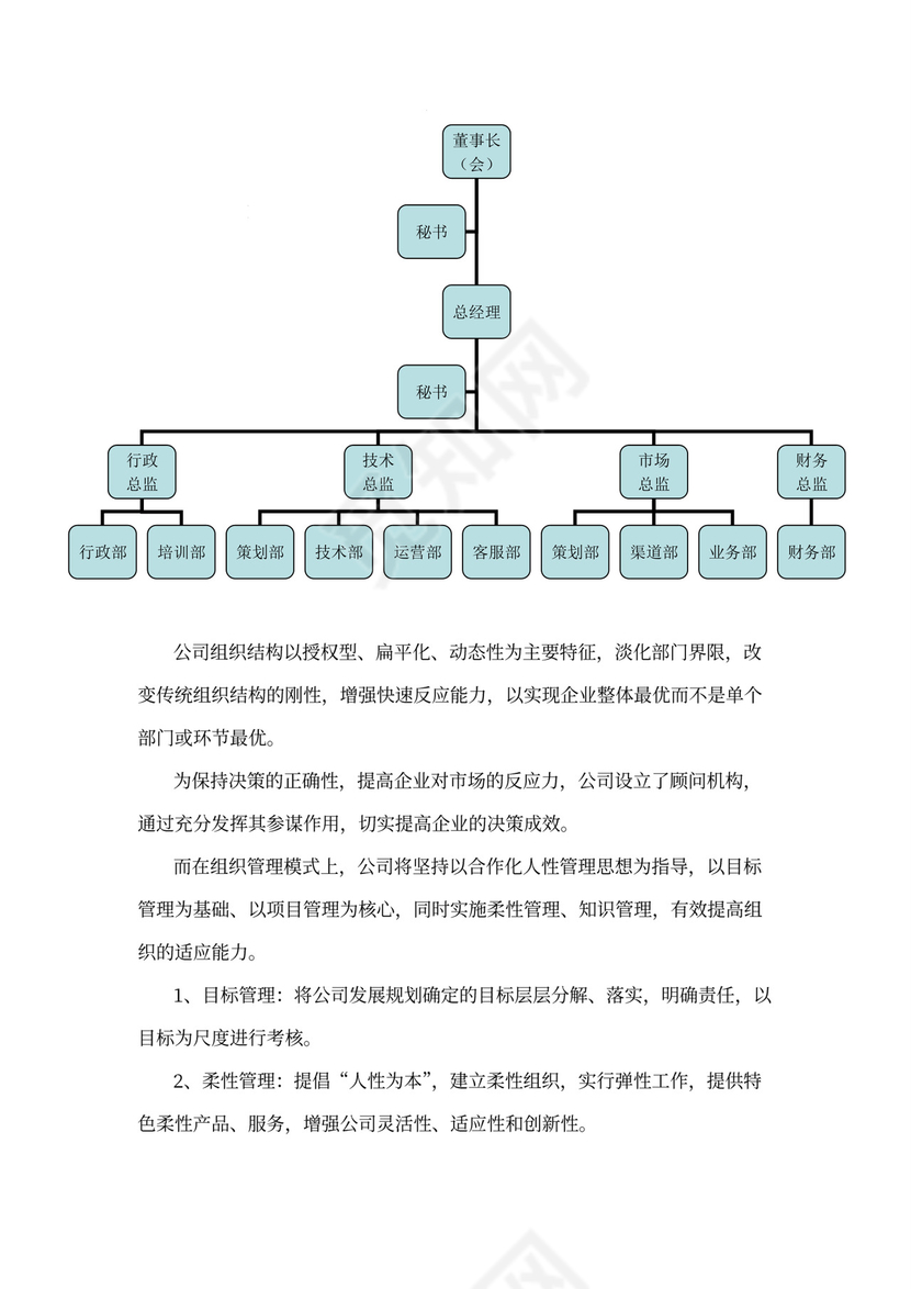 互联网在线教育项目商业计划书