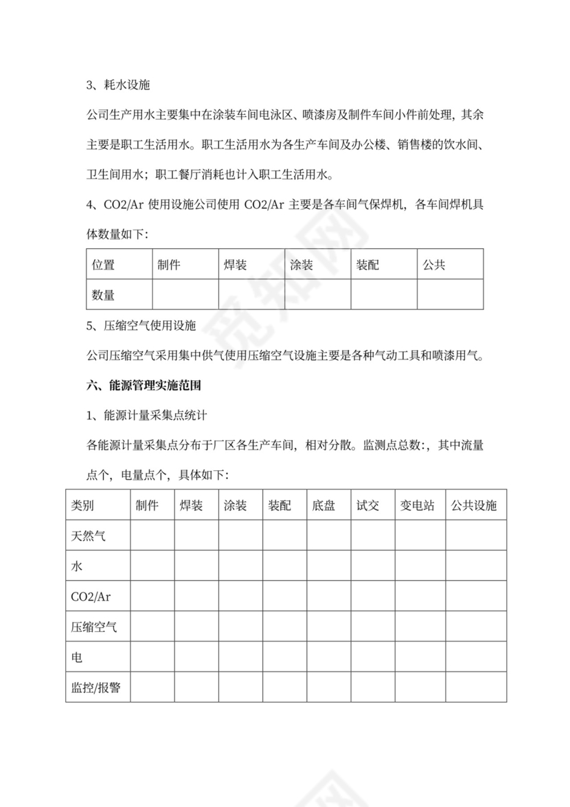 能源管理平台实施方案