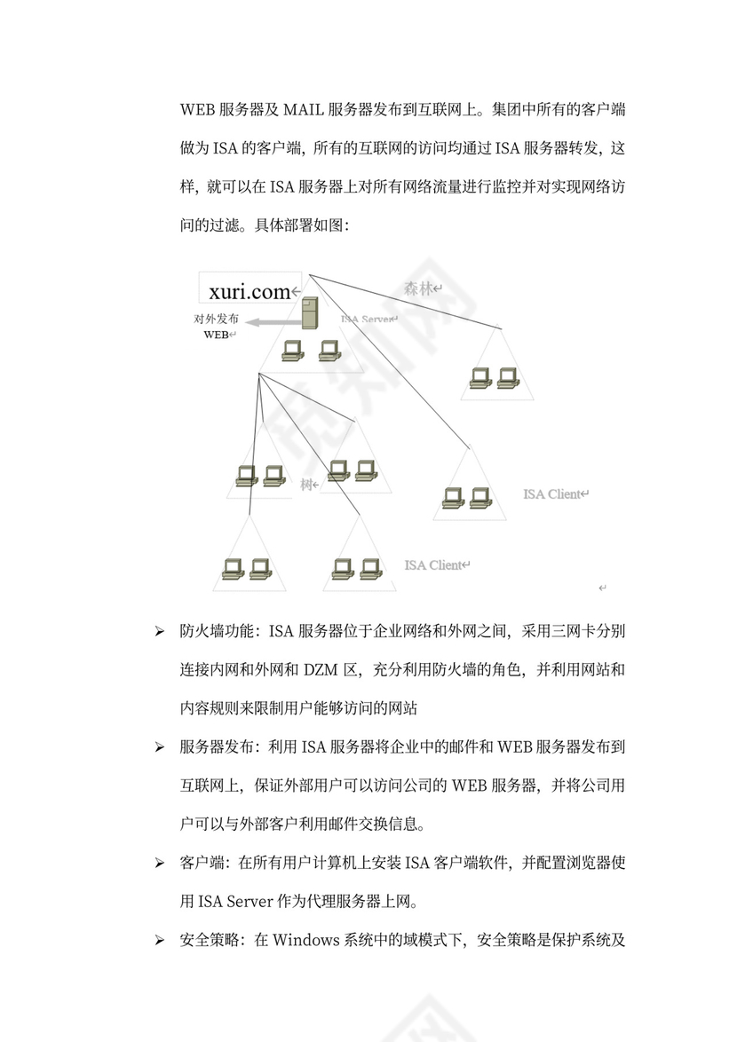 大型公司网络规划方案word
