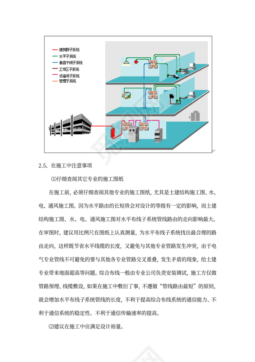 大型公司网络规划方案word