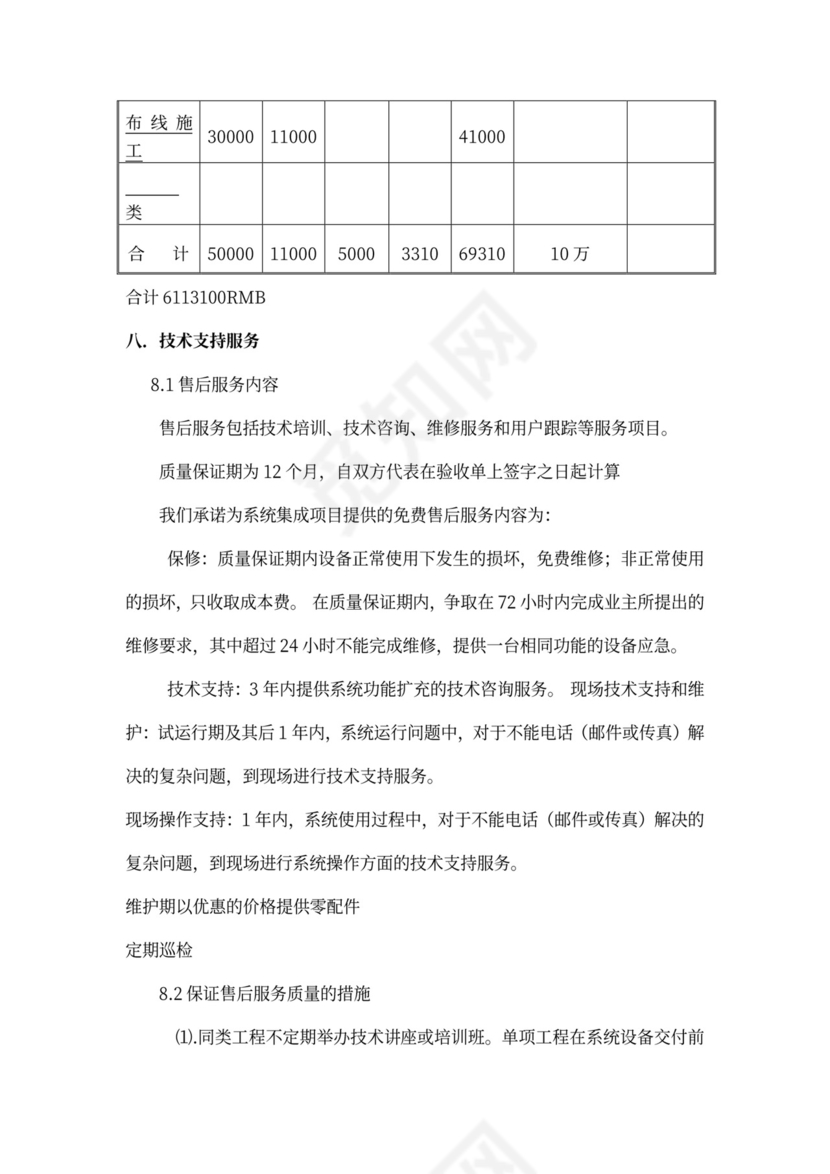 大型公司网络规划方案word