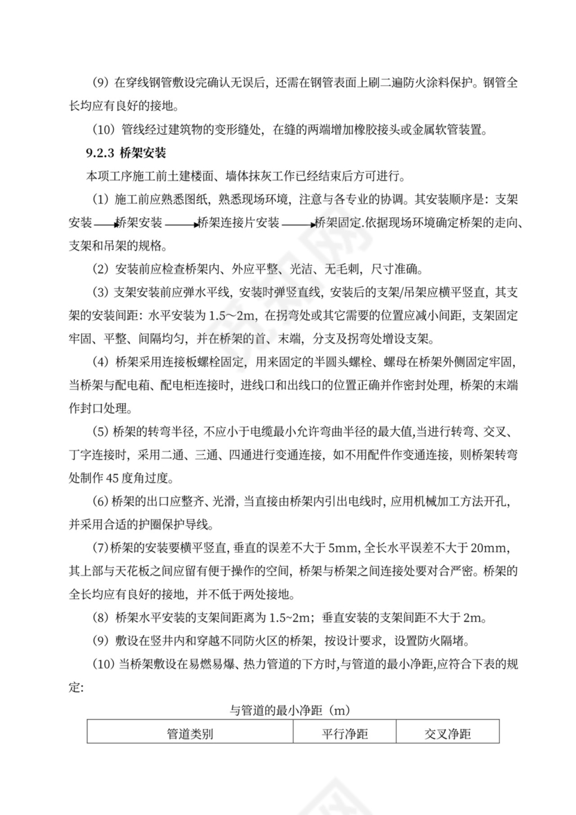 消防工程施工组织设计方案