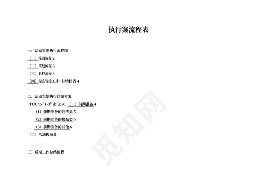 完整详细活动策划执行方案