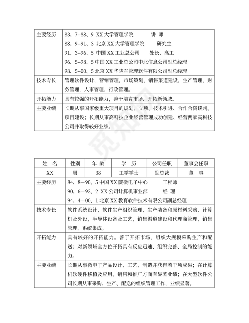 互联网商业计划书范本