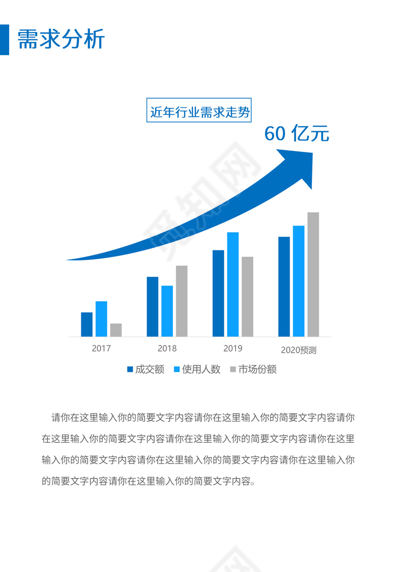 公司商业项目计划书模板
