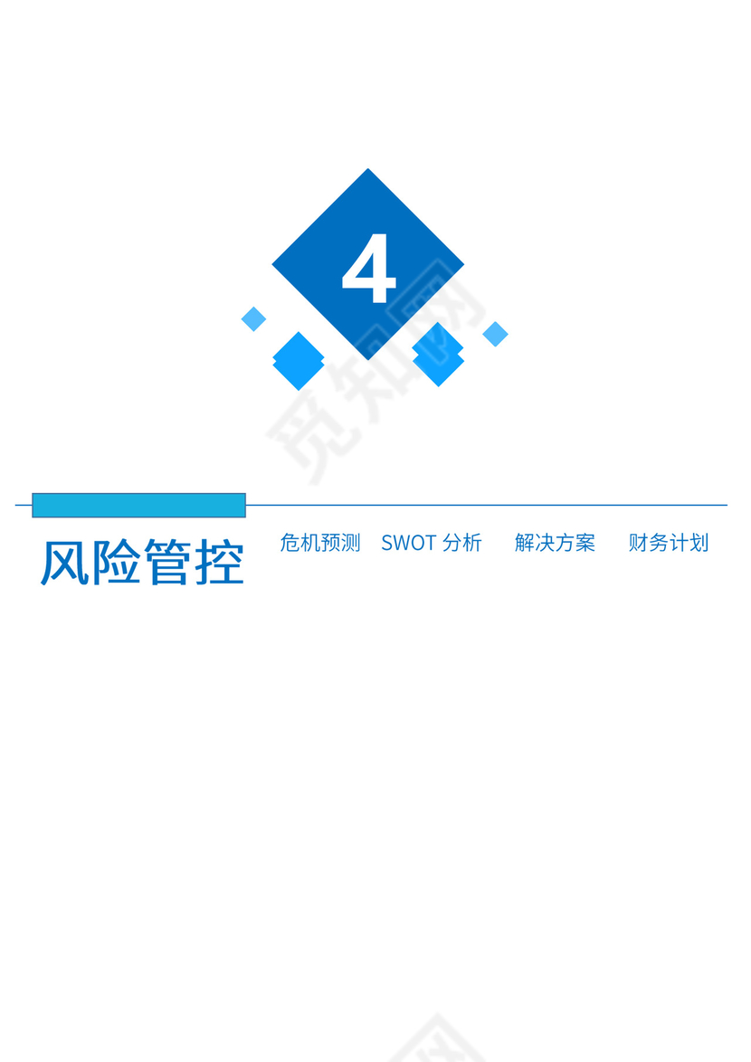 公司商业项目计划书模板