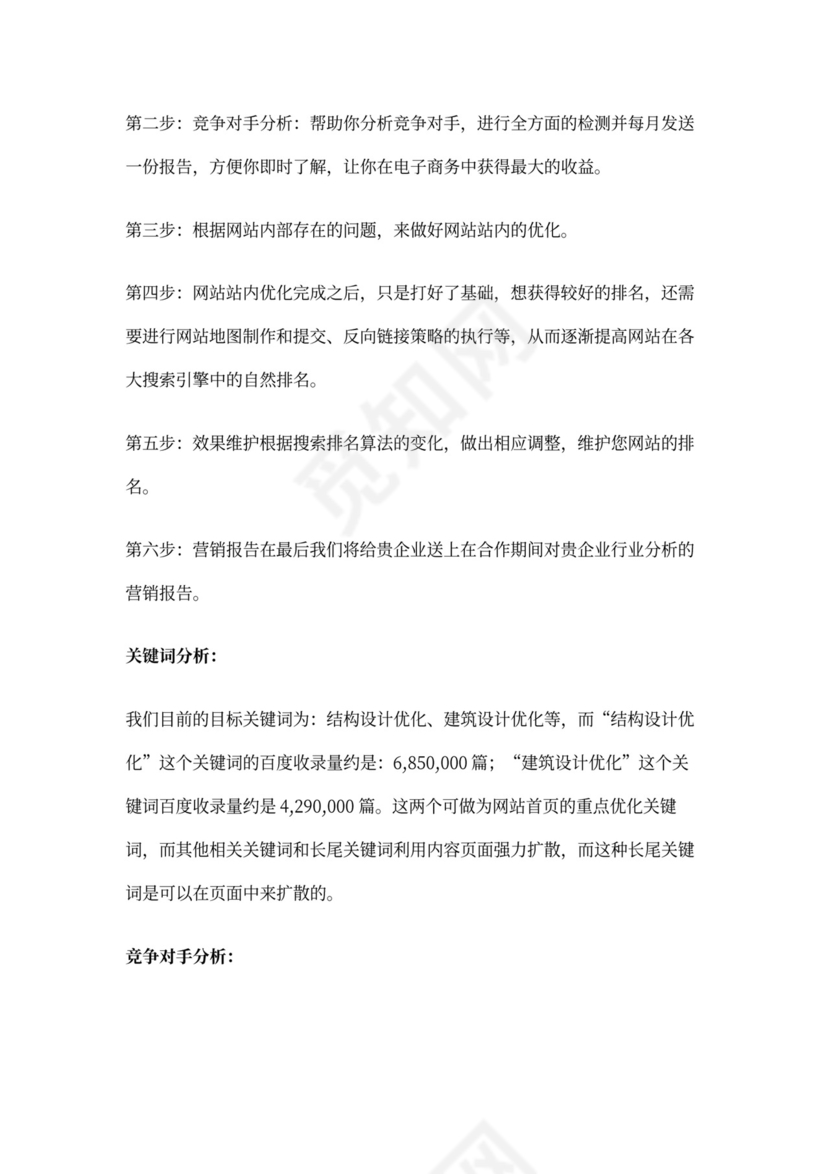 SEO站内及站外优化方案