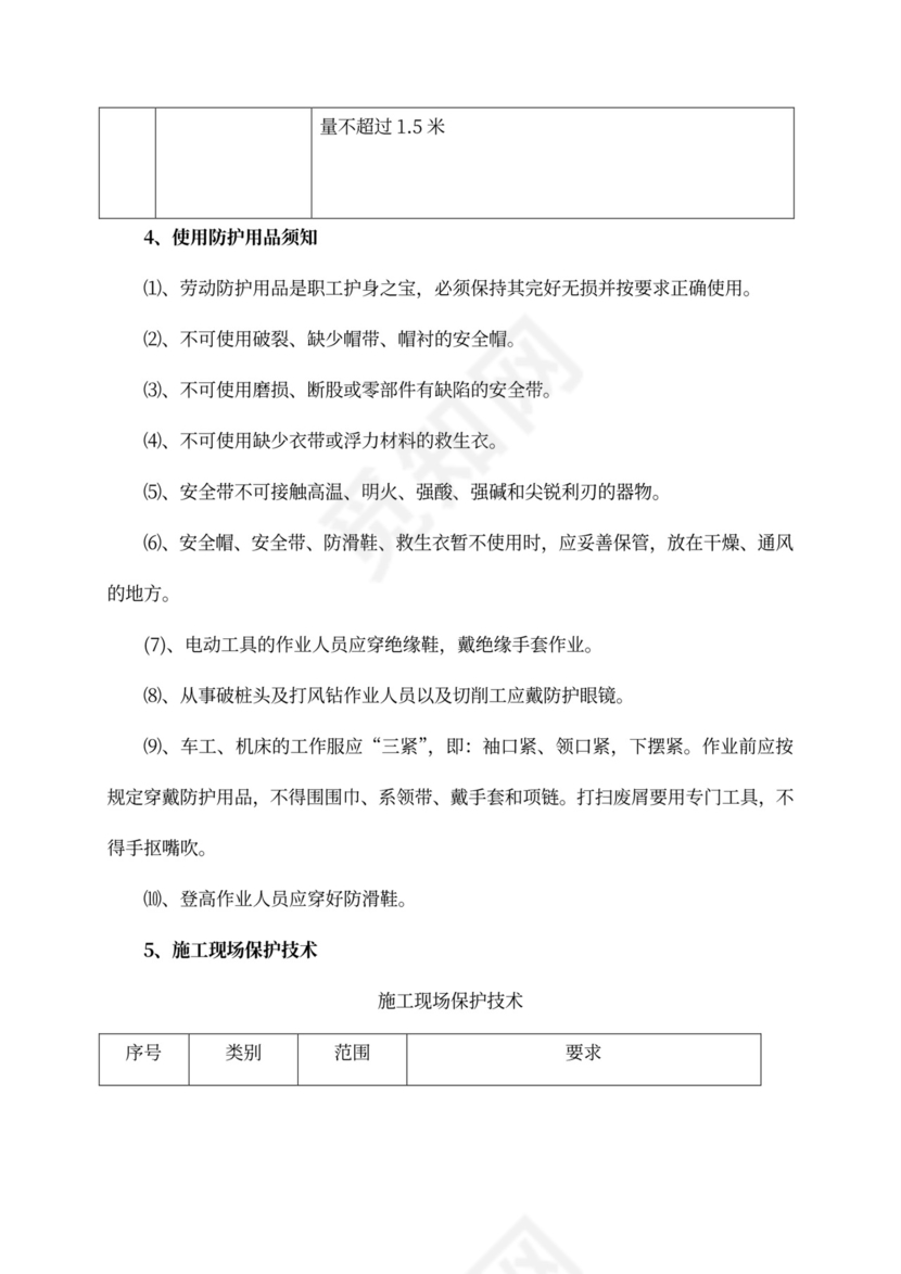 安全专项施工方案