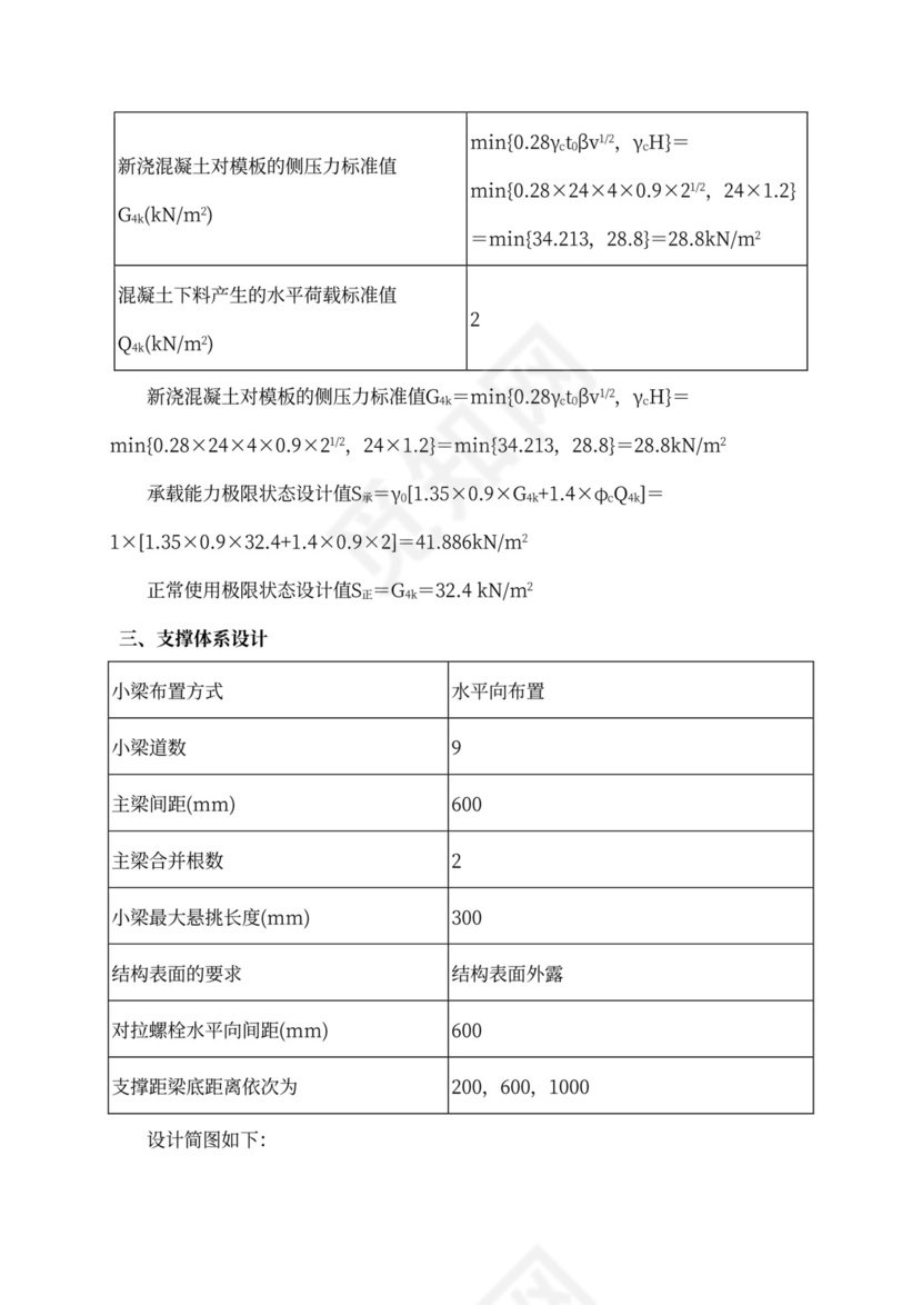 高支模安全专项施工方案