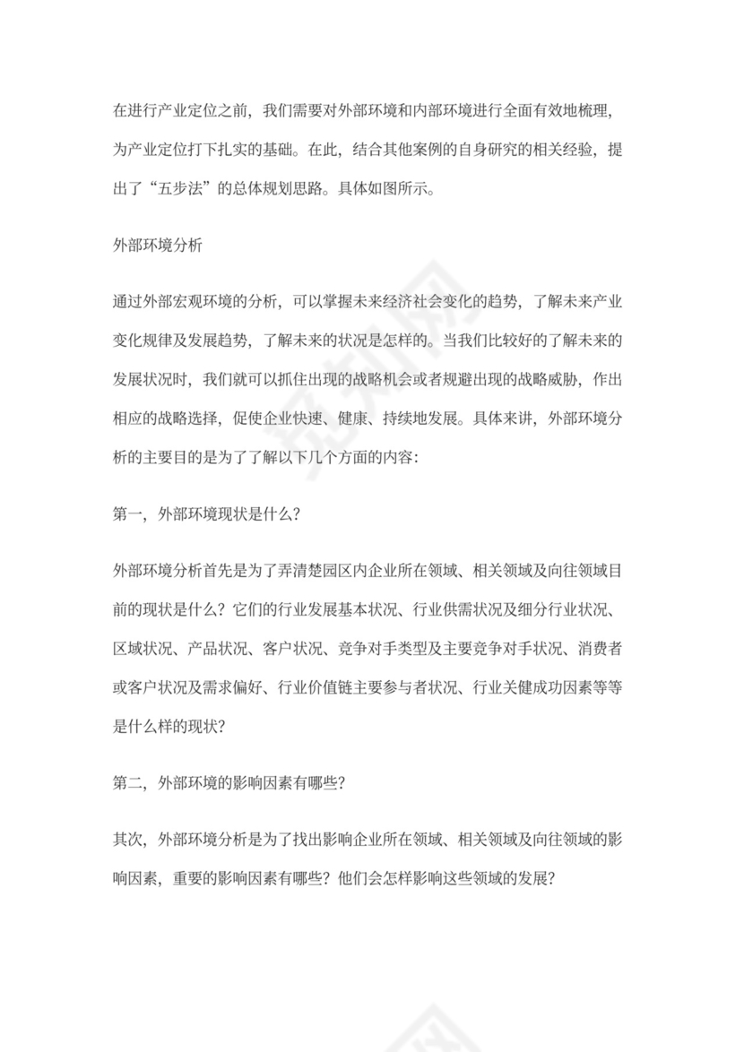 国家级人力资源服务产业园分园区规划方案