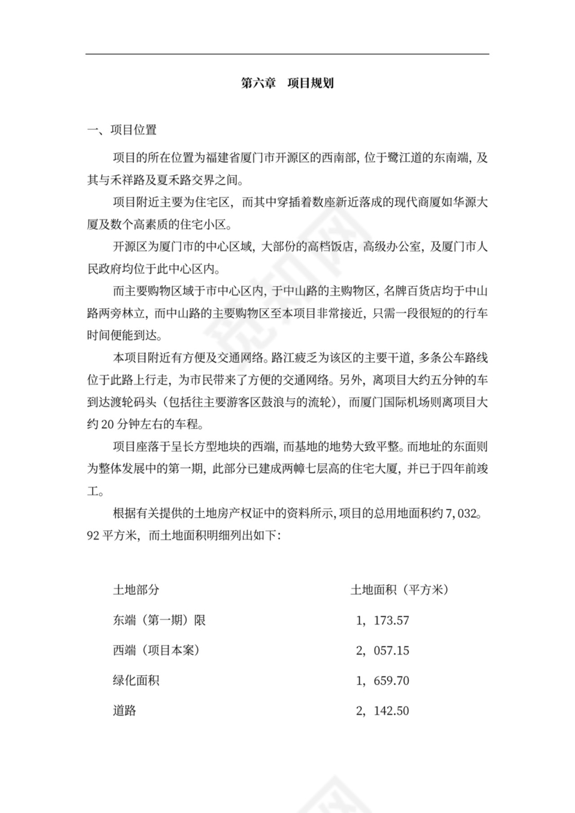 连锁酒店项目投融资计划书