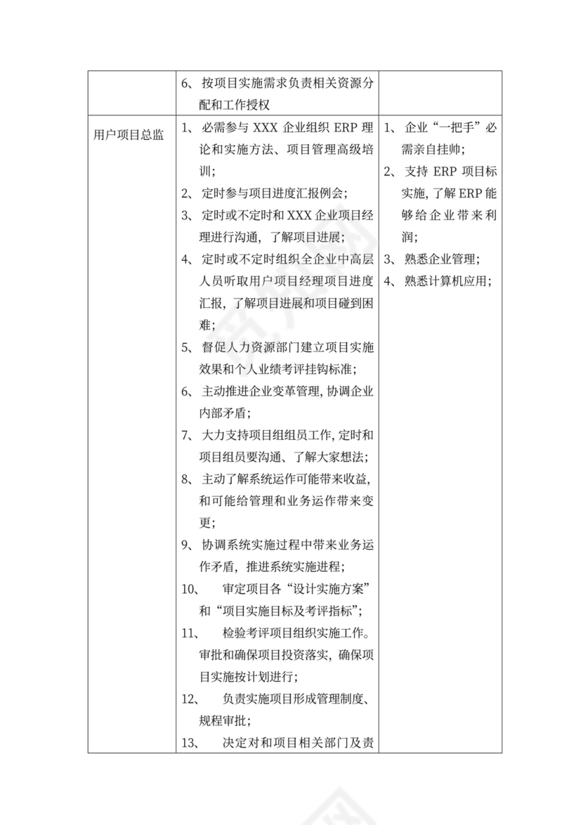 20xx年项目实施专题计划书