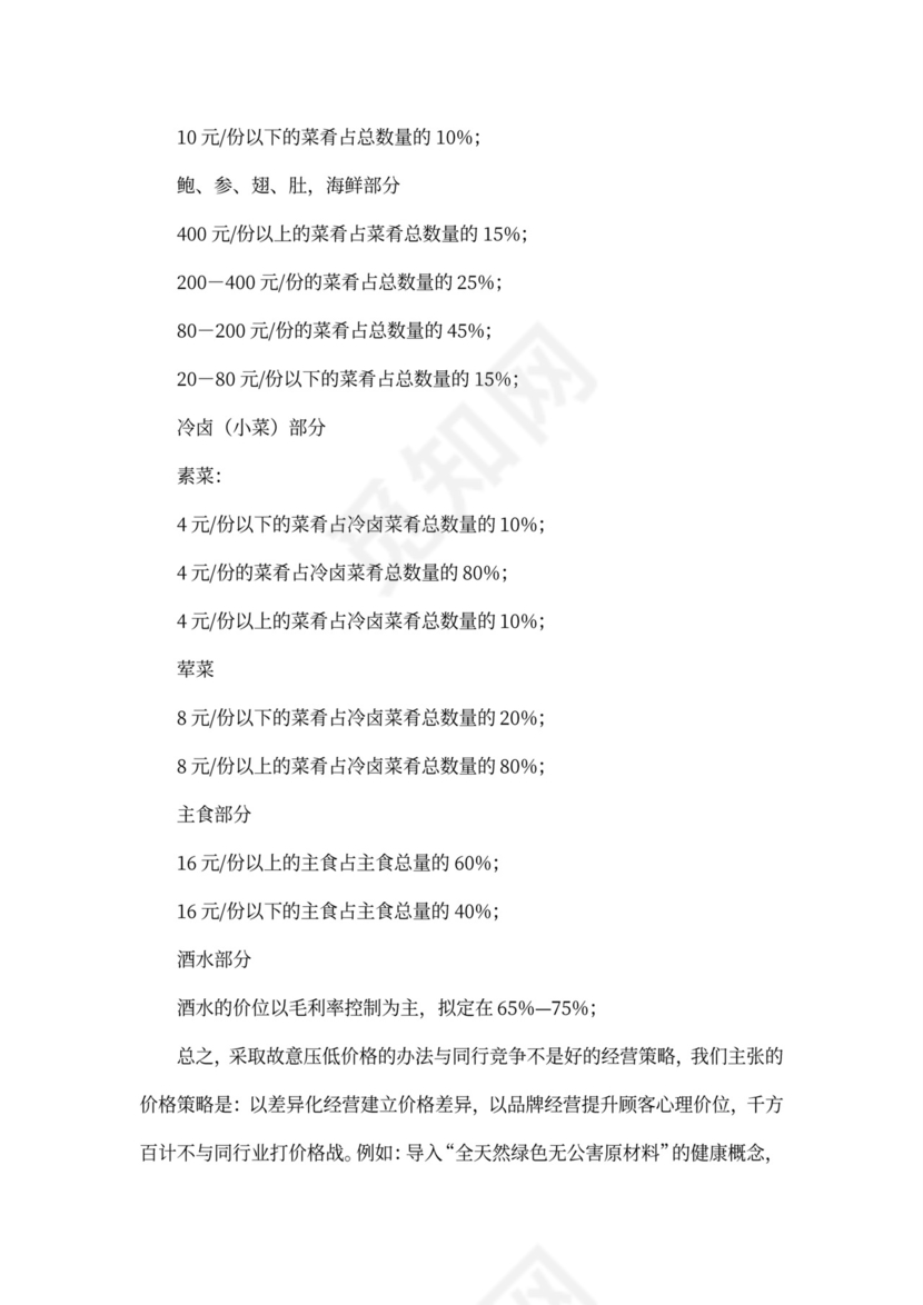 酒店项目投资商业投资计划书