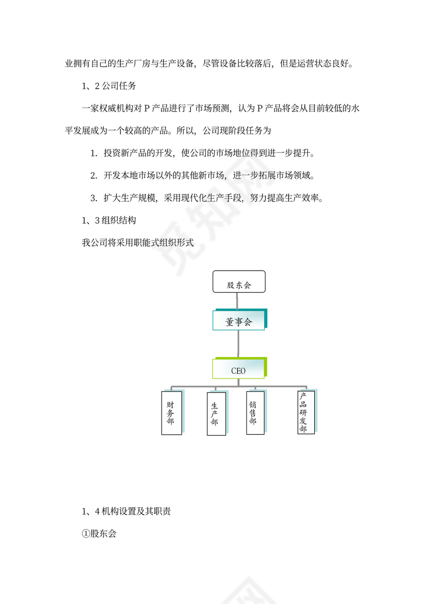 商业计划书(完整版)