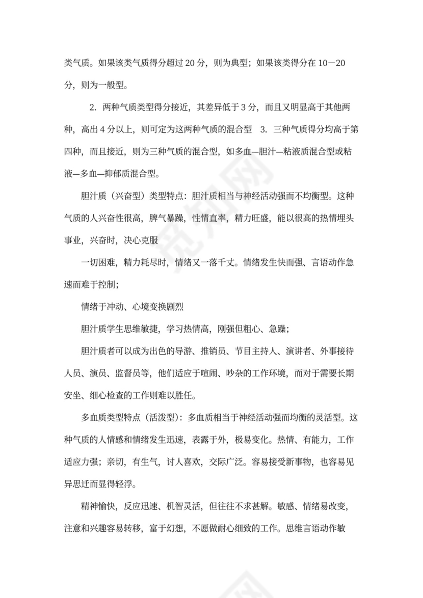 职业规划测试题