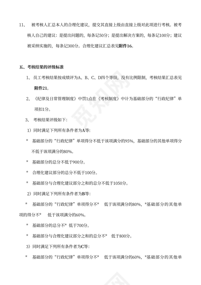 360度绩效考核体系